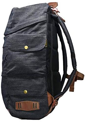 Origaudio Presidio Laptop Backpack - Gaming or Work Bag - Holds 17-Inch Laptop with Convenient Side Access Pocket for Computer - 16 Total Pockets - Perfect for Traveling or Hiking - Blue