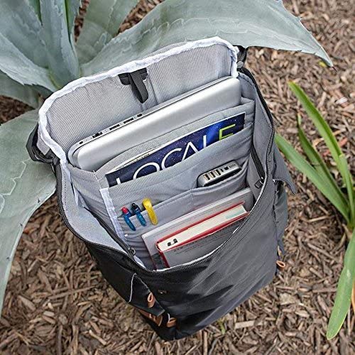 Origaudio Presidio Laptop Backpack - Gaming or Work Bag - Holds 17-Inch Laptop with Convenient Side Access Pocket for Computer - 16 Total Pockets - Perfect for Traveling or Hiking - Blue