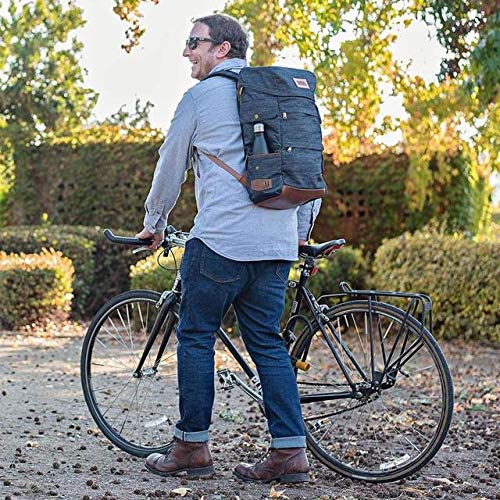 Origaudio Presidio Laptop Backpack - Gaming or Work Bag - Holds 17-Inch Laptop with Convenient Side Access Pocket for Computer - 16 Total Pockets - Perfect for Traveling or Hiking - Blue