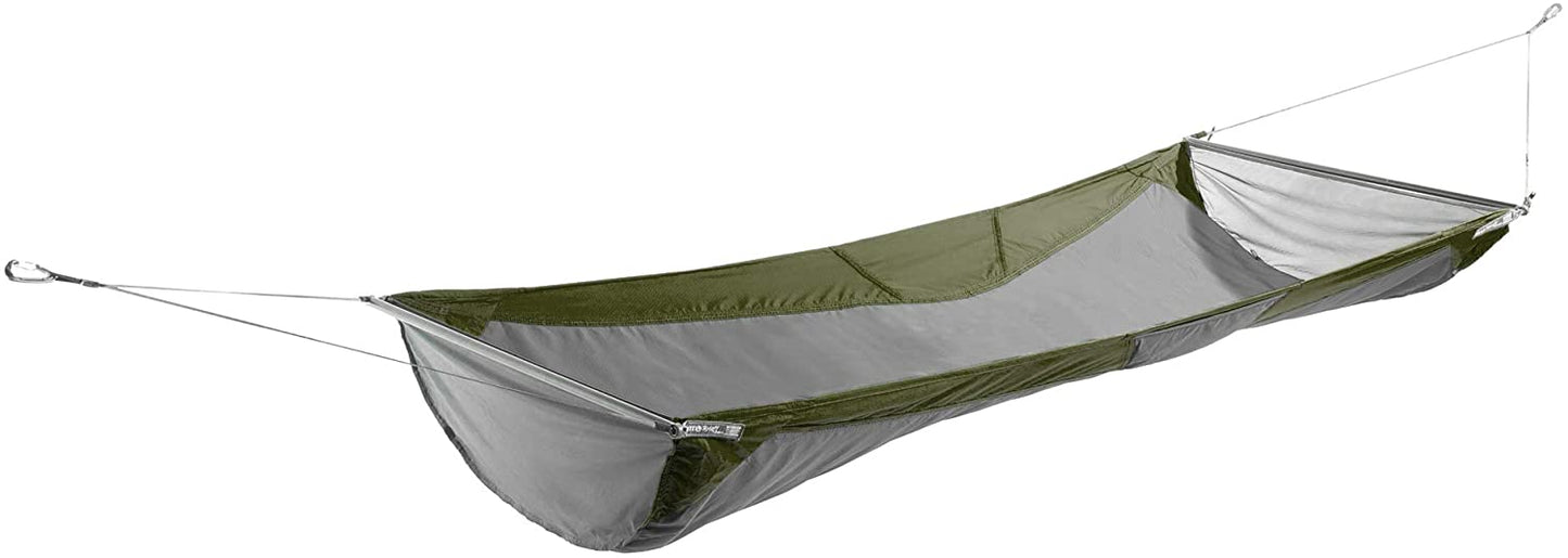 ENO, Eagles Nest Outfitters Skyloft Hammock with Flat and Recline Mode, Olive/Grey
