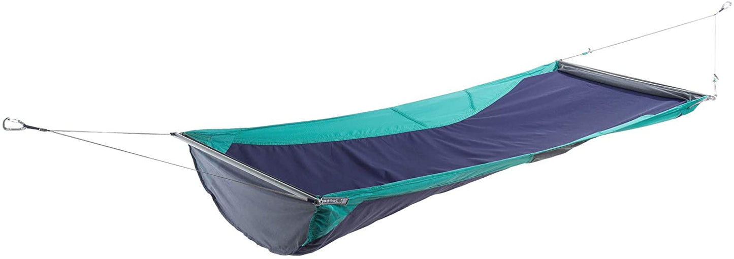 ENO, Eagles Nest Outfitters Skyloft Hammock with Flat and Recline Mode, Seafoam/Navy