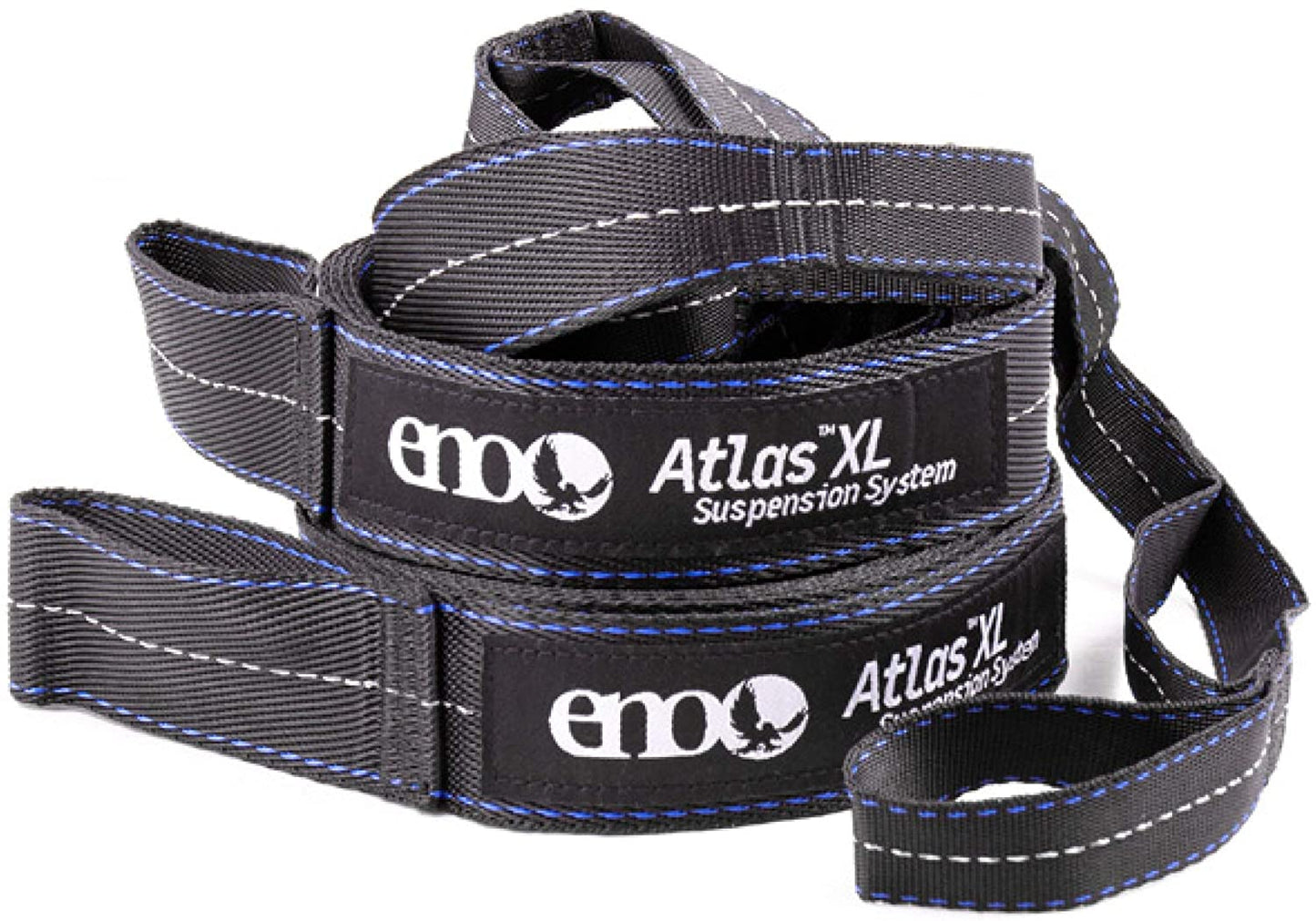 ENO, Eagles Nest Outfitters Atlas XL Hammock Straps Suspension System with Storage Bag, 400 LB Capacity, 13-foot6 inch x 1.5/.75 inch