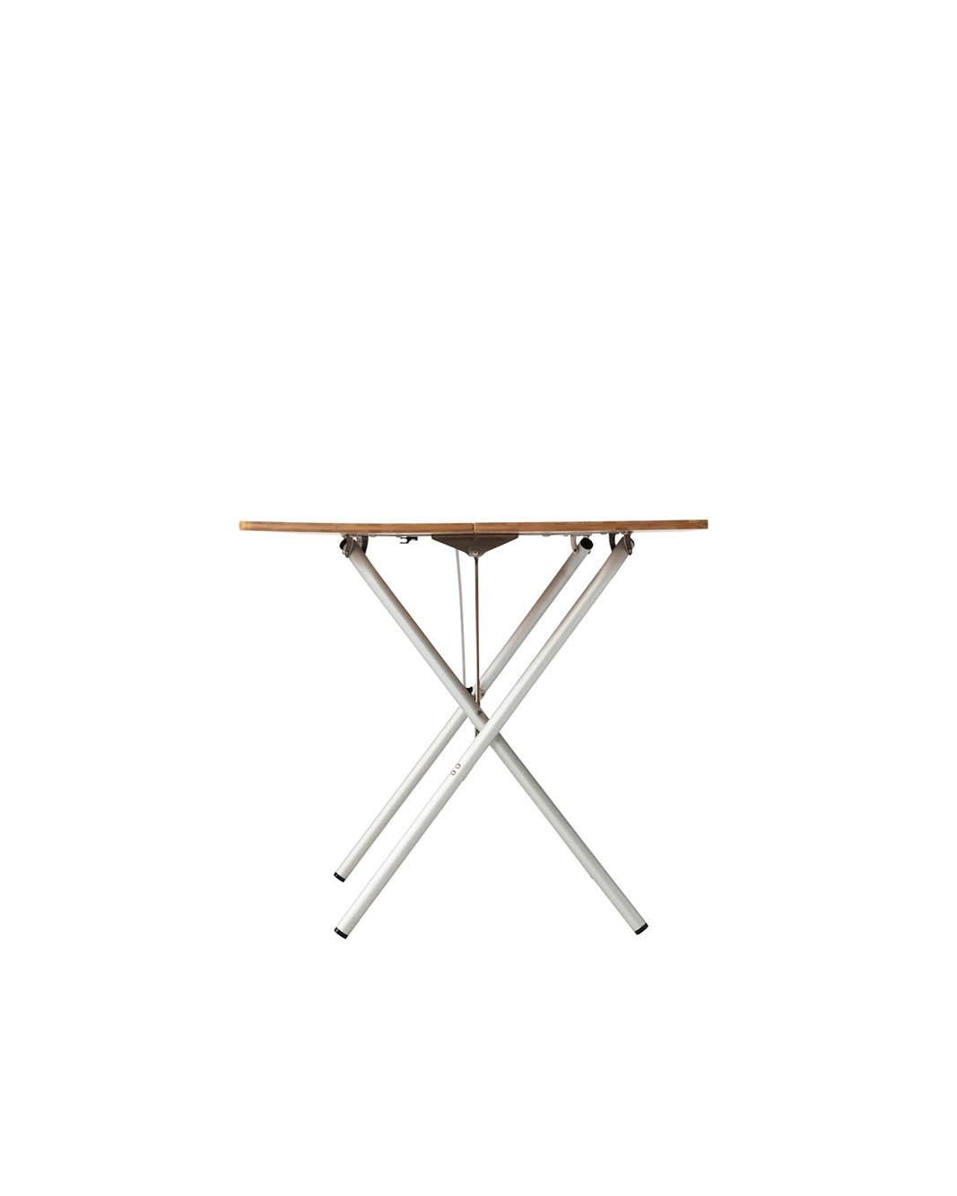 Snow Peak Renewed Single Action Table - Collapsible Bamboo Table Top & Aluminum Table Legs - 28 lbs