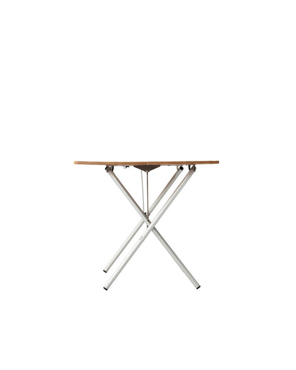 Snow Peak Renewed Single Action Table - Collapsible Bamboo Table Top & Aluminum Table Legs - 28 lbs