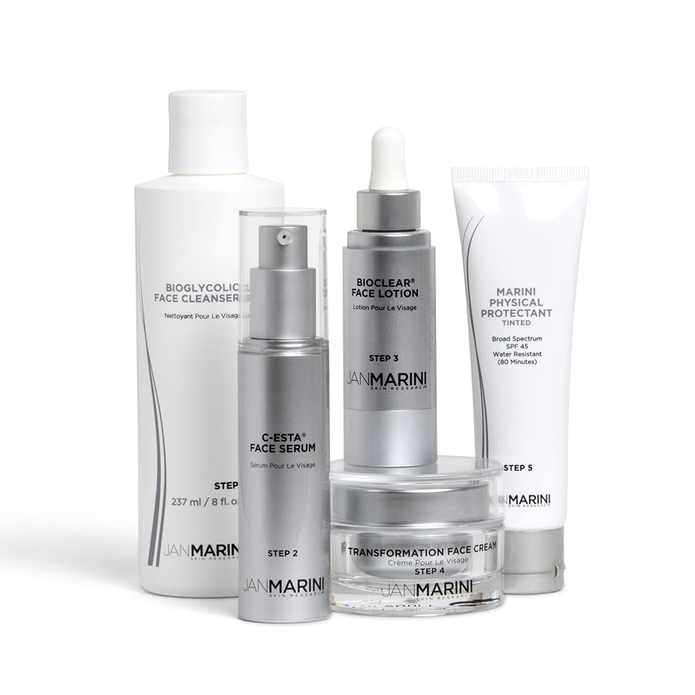 Jan Marini Skin Research Skin Care Management System Normal/Combo l Marini Physical Protectant Tinted SPF 45
