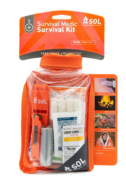 SOL Survival Medical Kit in Dry Bag
