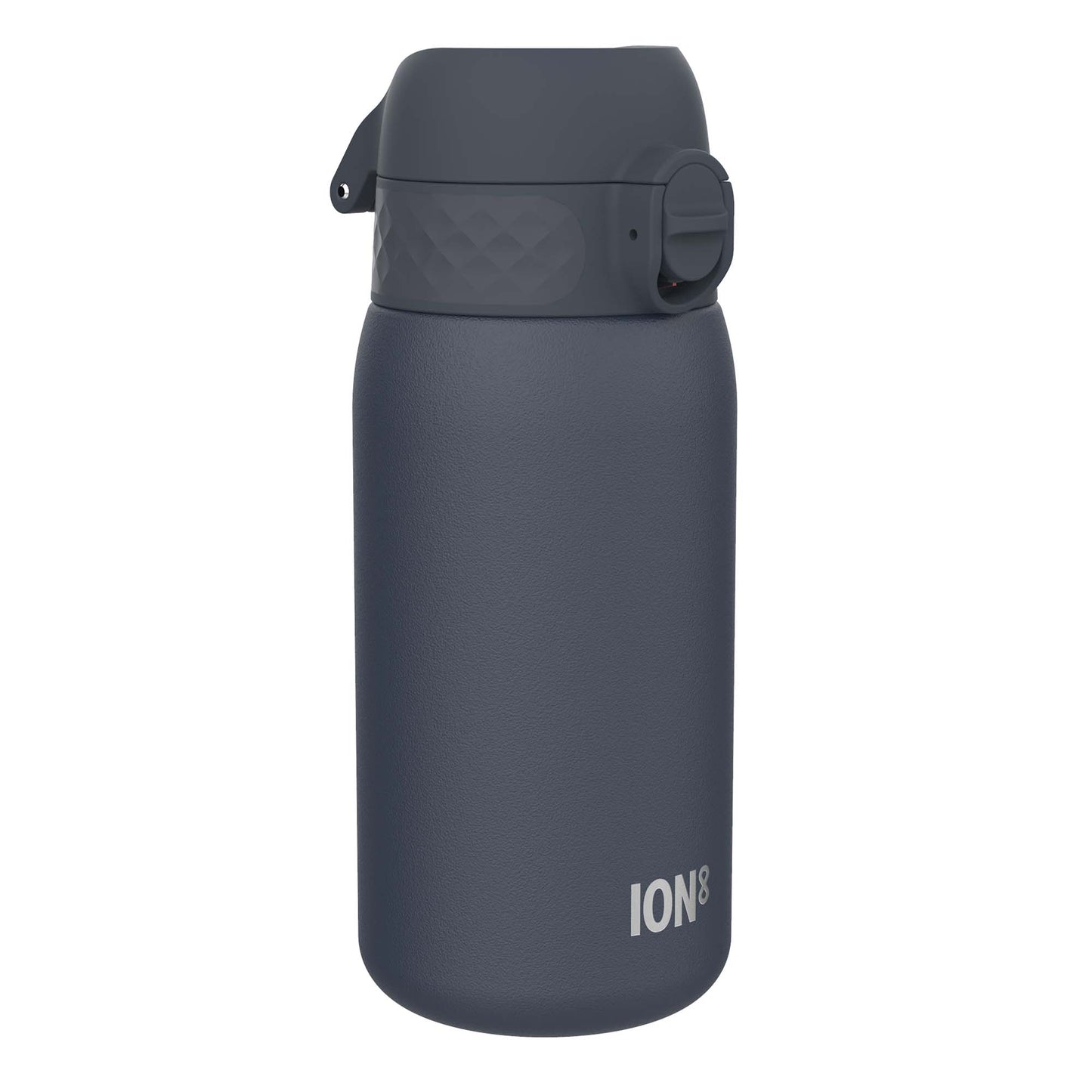 Ion8 Stainless Steel Water Bottle - Food-Safe and Odor Resistant - Fits Car Cup Holders, Backpack Pockets and More, 14 oz / 400 ml (Pack of 1) - OneTouch 2.0 - Navy 2.0