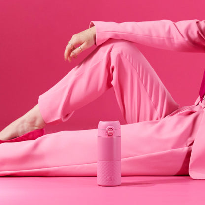 Ion8 Leakproof Travel Mug - Vacuum Insulated - 12 oz/360 ml - Rose bloom