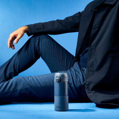 Ion8 Leakproof Travel Mug - Vacuum Insulated - 12 oz/360 ml - Ash Navy