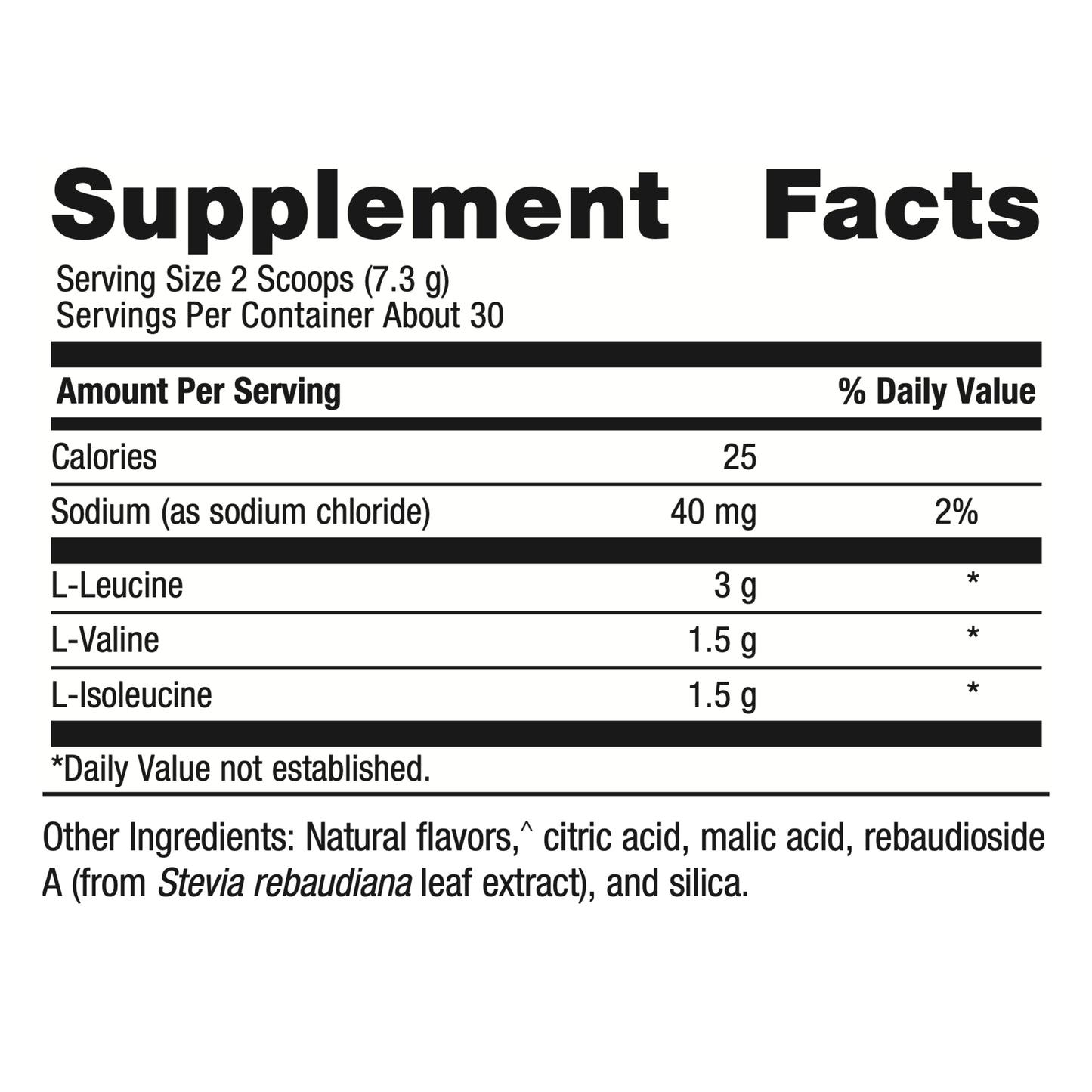 Metagenics BCAAs Powder 7.72 oz (219 g), Orange Mango Flavor, 30 Servings - Non-GMO, Gluten Free, Vegetarian