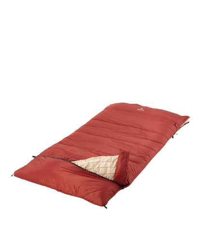 Snow Peak Ofuton Sleeping Bag Wide - Modular Sleeping Bag - Antibacterial Processing - L 6.8' W 3.5'