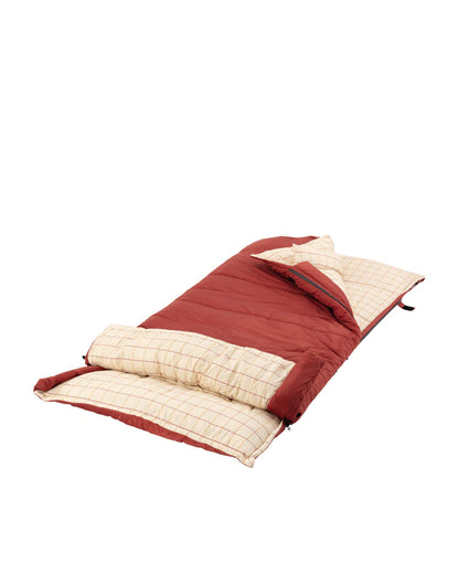 Snow Peak Ofuton Sleeping Bag Wide - Modular Sleeping Bag - Antibacterial Processing - L 6.8' W 3.5'