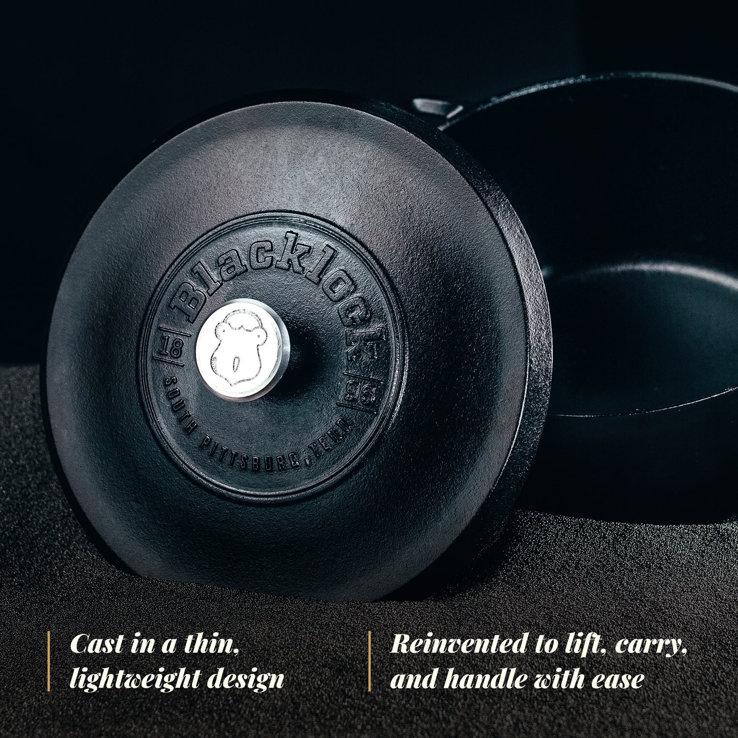 Lodge Blacklock Triple Seasoned 5.5 QT Dutch Oven