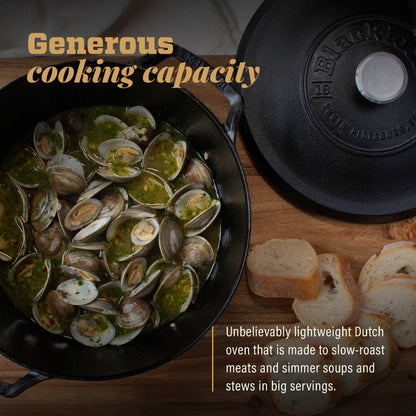 Lodge Blacklock Triple Seasoned 5.5 QT Dutch Oven