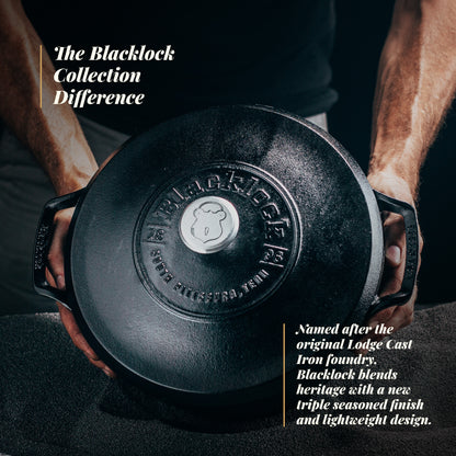Lodge Blacklock Triple Seasoned 5.5 QT Dutch Oven