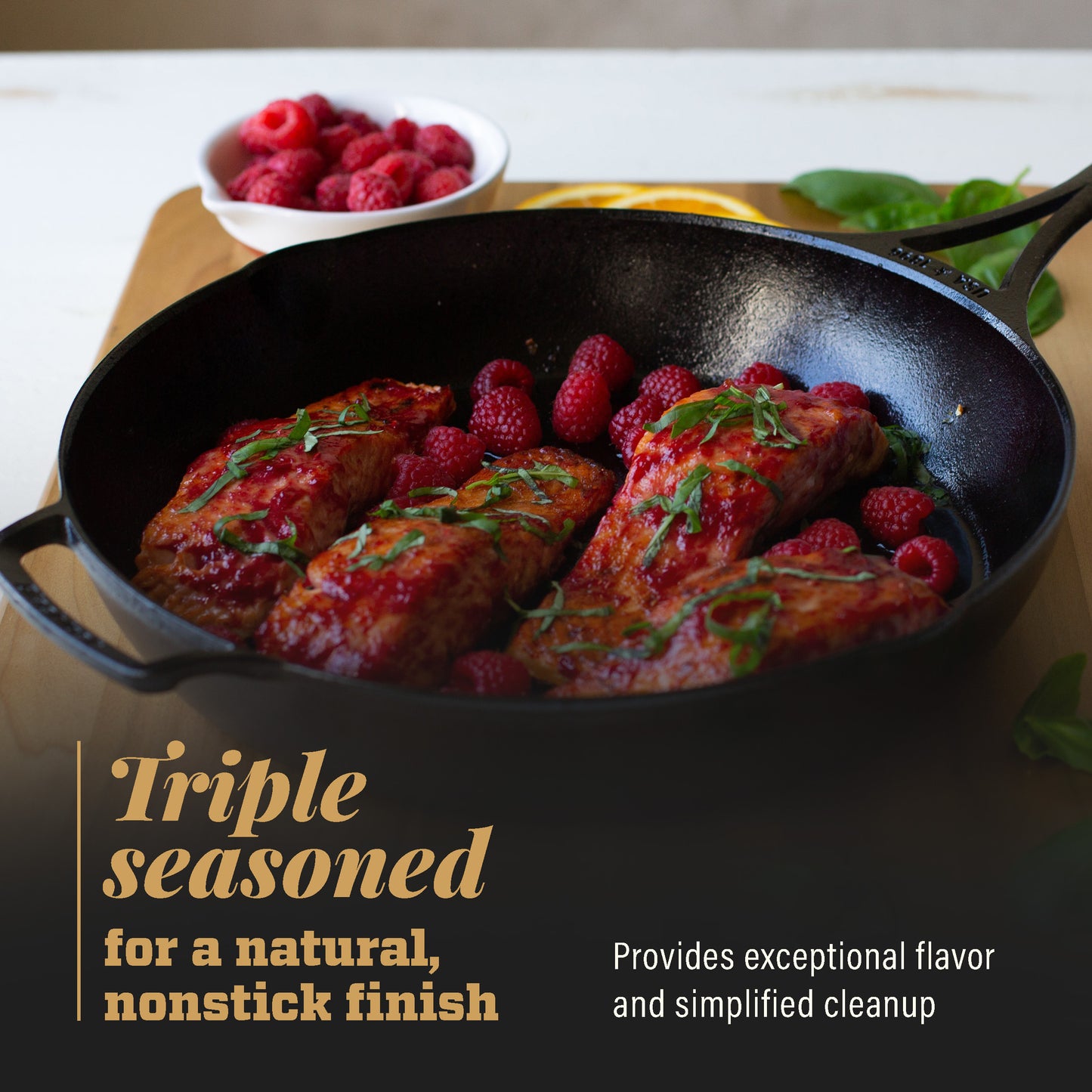 Lodge Blacklock Triple Seasoned 12" Skillet