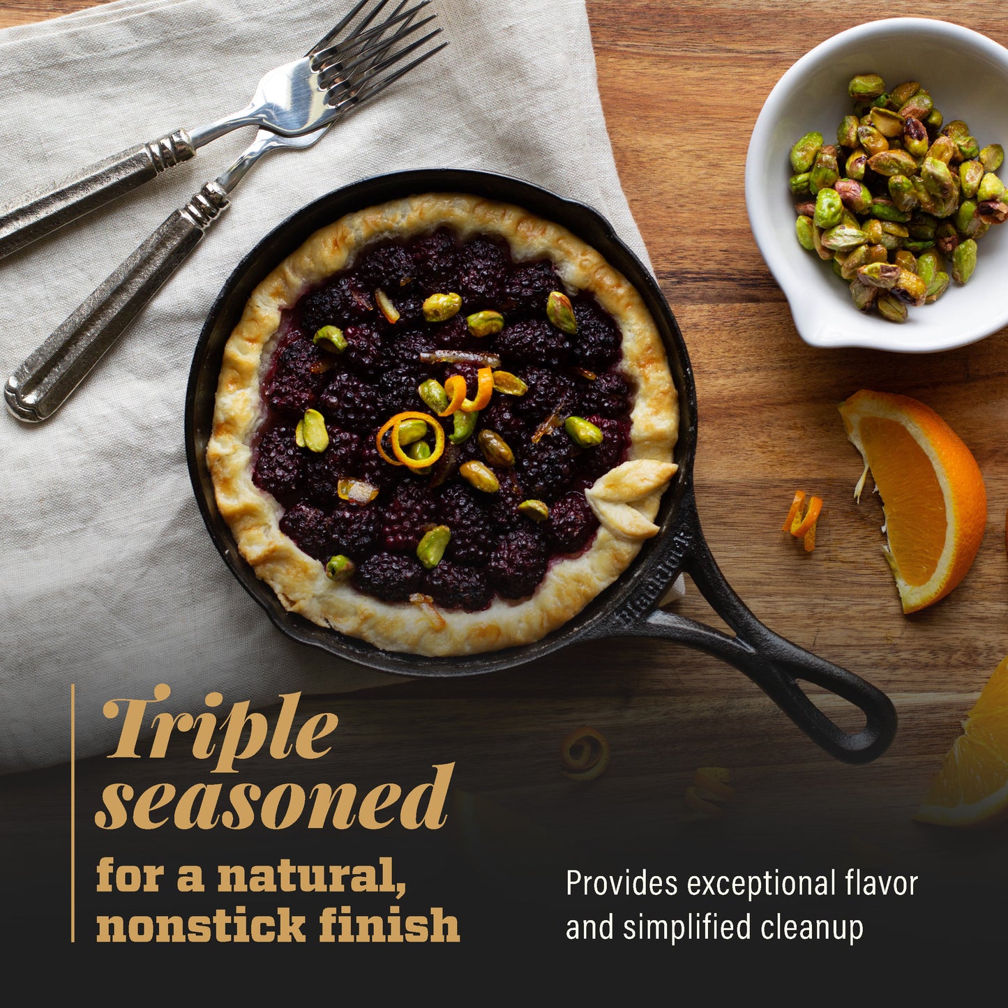 Lodge Blacklock Triple Seasoned 7" Skillet