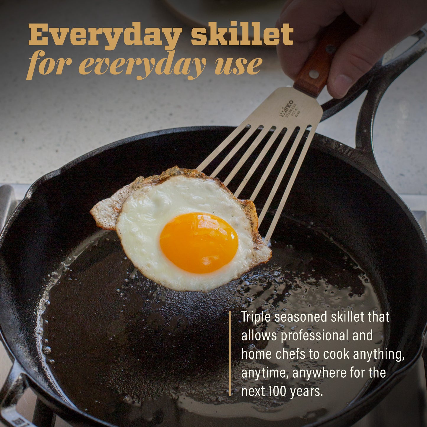 Lodge Blacklock Triple Seasoned 10.25" Skillet