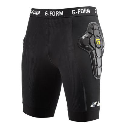 G-Form EX-1 Short Liner, Black/Yellow, Adult Small