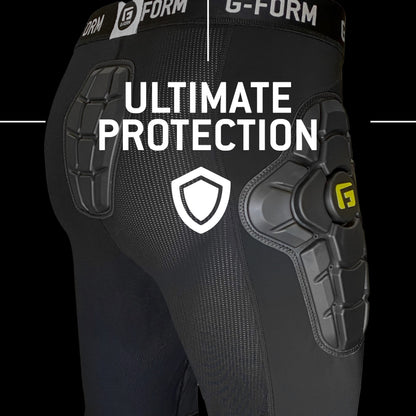 G-Form EX-1 Short Liner, Black/Yellow, Adult Small