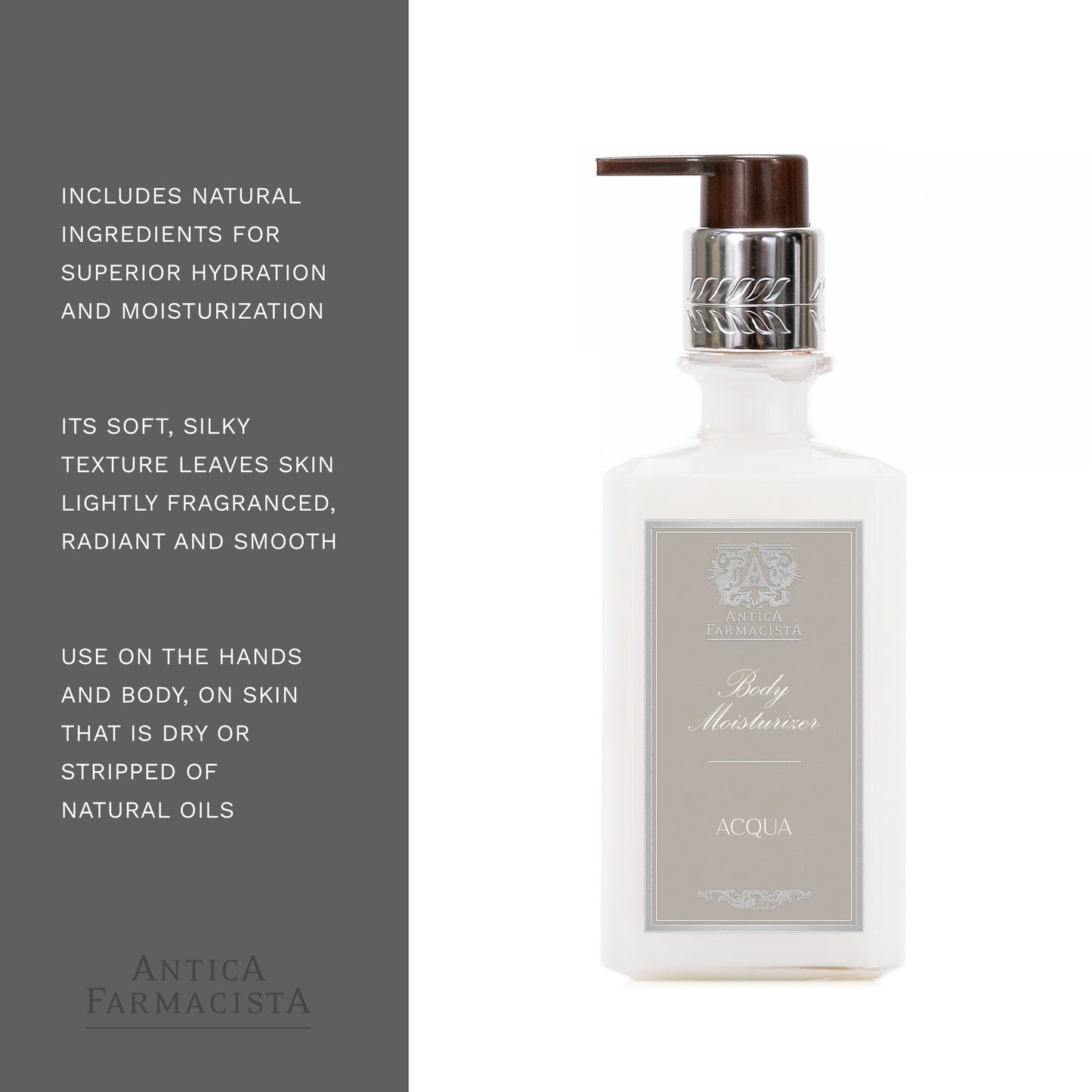 Antica Farmacista Body Moisturizer, 10 Fl Oz