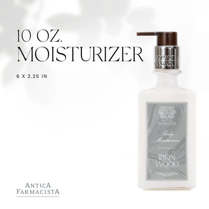 Antica Farmacista Body Moisturizer, Ironwood, 10 Fl Oz
