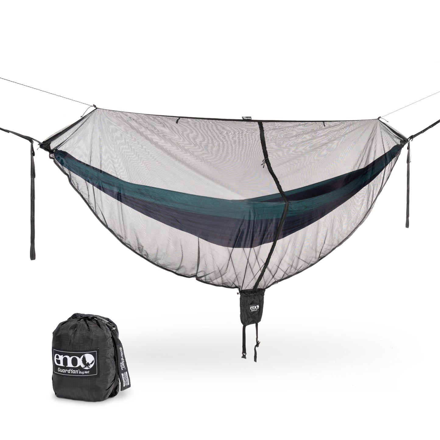 ENO, Eagles Nest Outfitters DoubleNest Print Lightweight Camping Hammock, 1 to 2 Person, Continential Trail Divide Coalition Special Edition