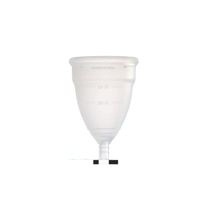 DivaCup Model 2 Menstrual/Period Cup w/ Shaker Cleaning Cup - Reusable - BPA-Free Silicone - Leak-Free Feminine Hygiene - Tampon and Pad Alternative - Up to 12 Hours of Protection