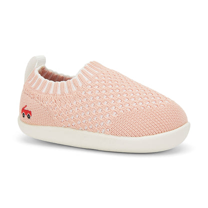 See Kai Run - Baby Knit Slip-on Shoe for Infants, Pink, Infant 6