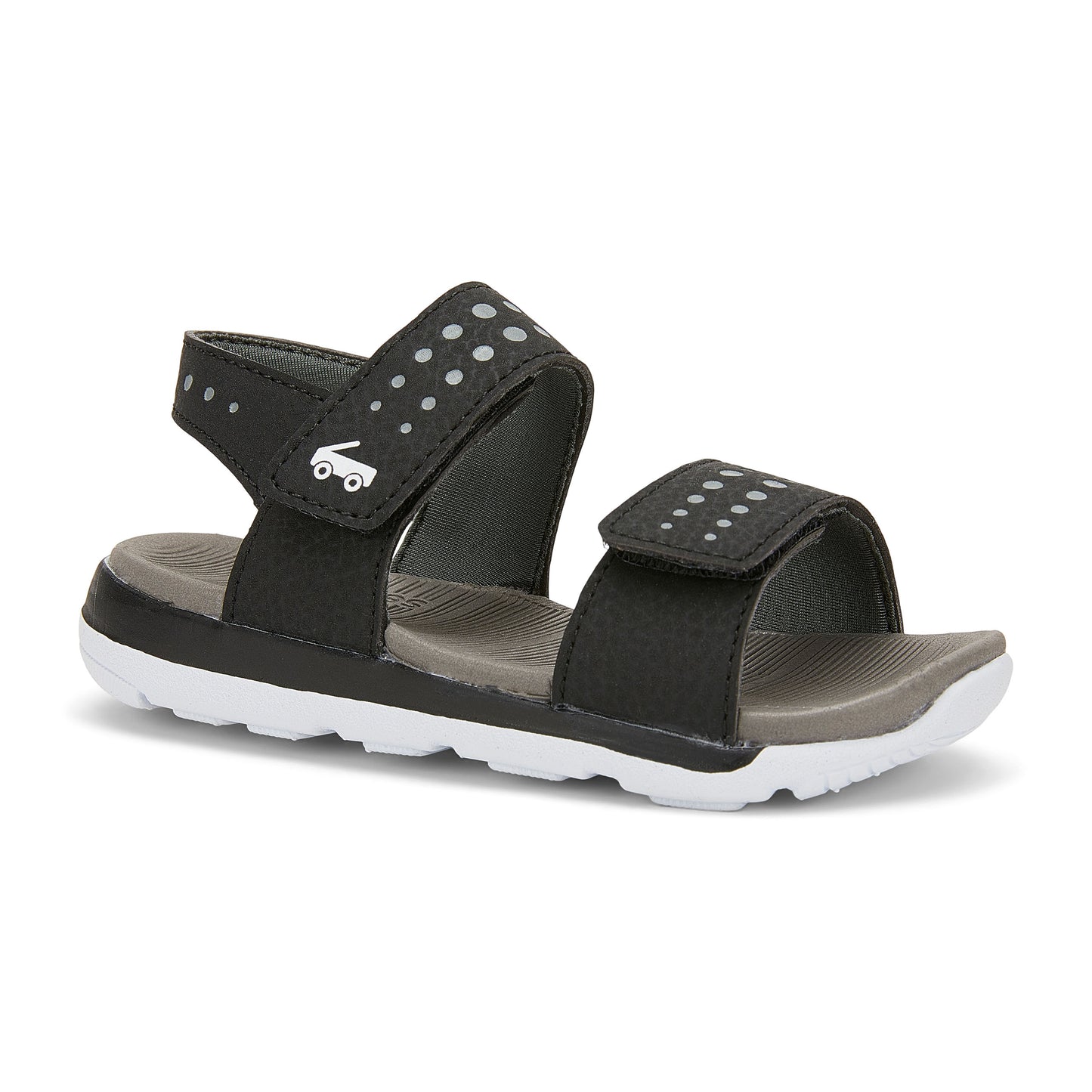 See Kai Run, Billie FlexiRun Water-Friendly Sandals for Kids, Black, 8 M US Toddler