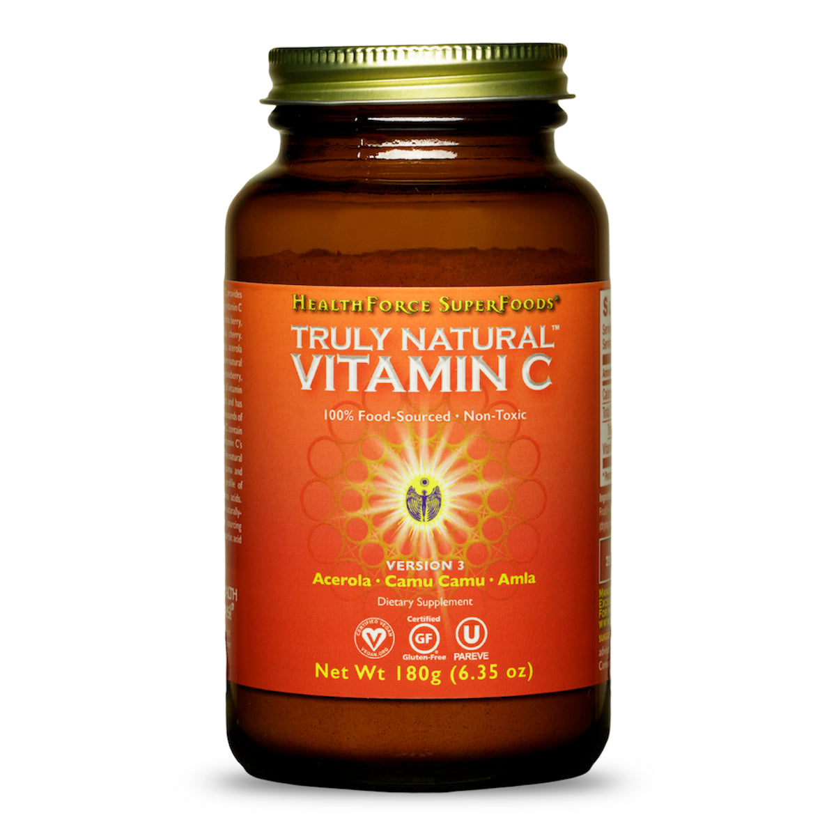HealthForce SuperFoods Truly Natural Vitamin C - 180 g Powder