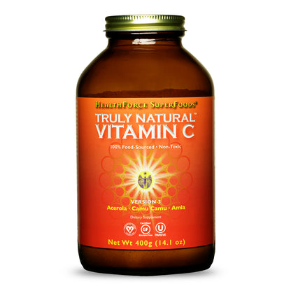 HealthForce SuperFoods Truly Natural Vitamin C - 400 g Powder