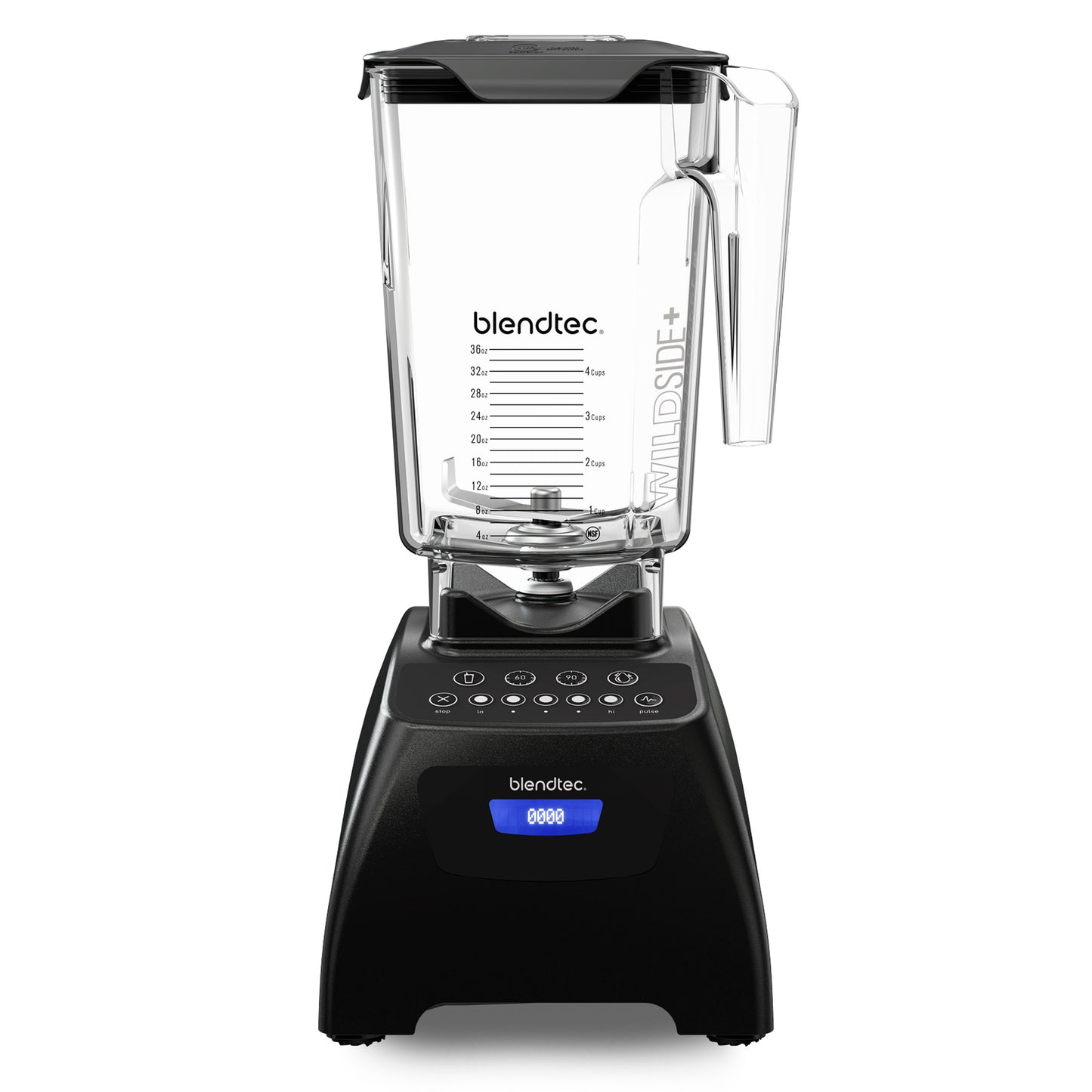 Blendtec Classic 575 Blender - WildSide+ Jar - Professional-Grade Power - Self-Cleaning - 4 Pre-programmed Cycles - 5-Speeds - Black, 90 oz