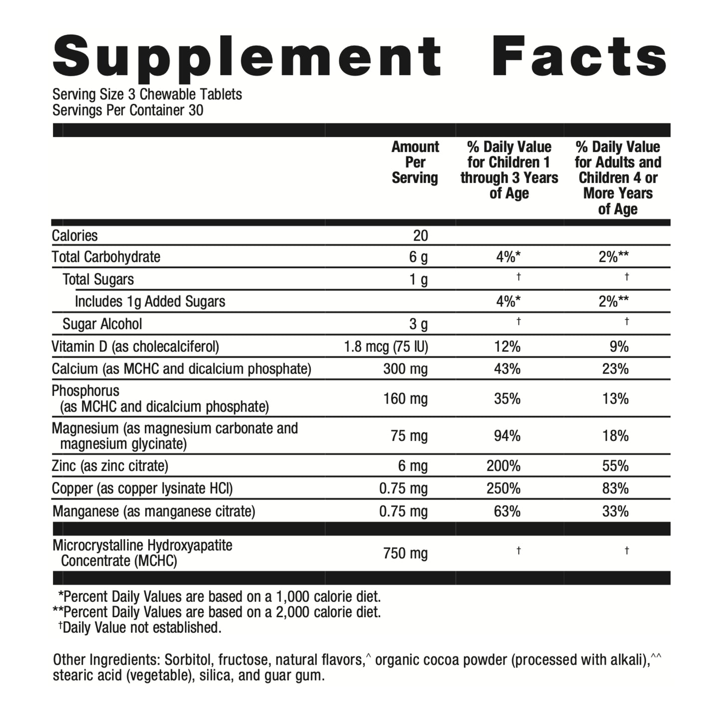 Metagenics Bone Builder Chewable ‚Äì Enhanced Bone Support with Vitamin D & Magnesium* | 30 Servings