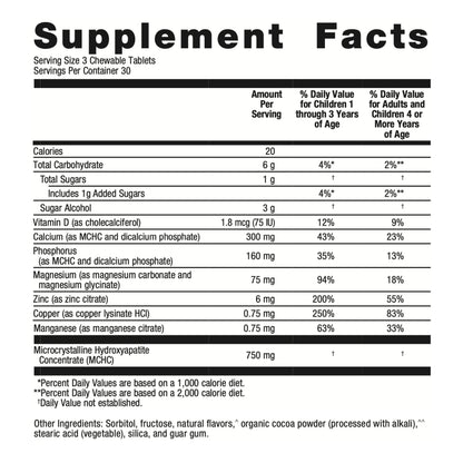 Metagenics Bone Builder Chewable ‚Äì Enhanced Bone Support with Vitamin D & Magnesium* | 30 Servings