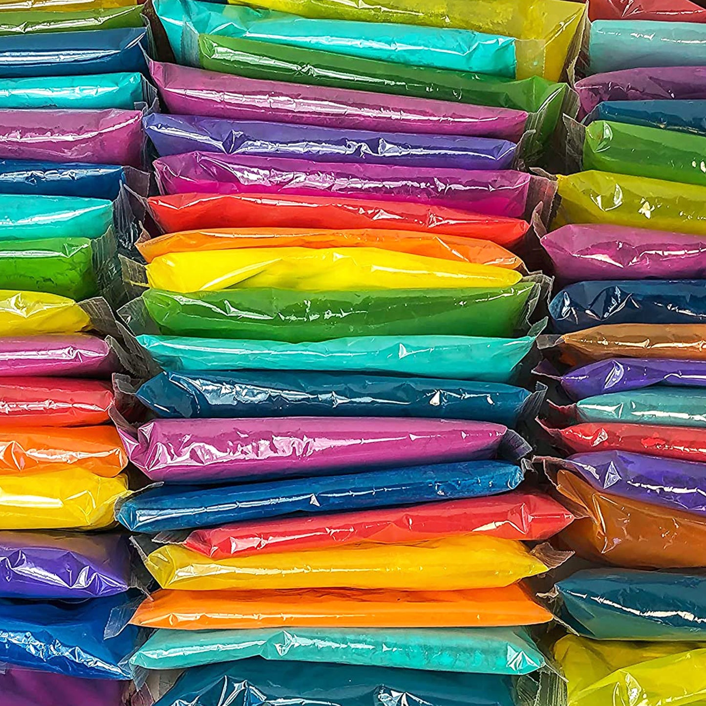 Color Powder Packets by Chameleon Colors ‚Äì 25 Assorted Individual Packets of 10 Colors. Super Sized 100 Gram Bags Give You More Powder and More Color Variety.