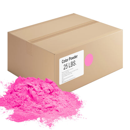 Chameleon Colors - Bulk Color Powder - Pink Holi Colored Chalk - 25 Pounds