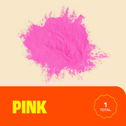 Chameleon Colors - Bulk Color Powder - Pink Holi Colored Chalk - 25 Pounds