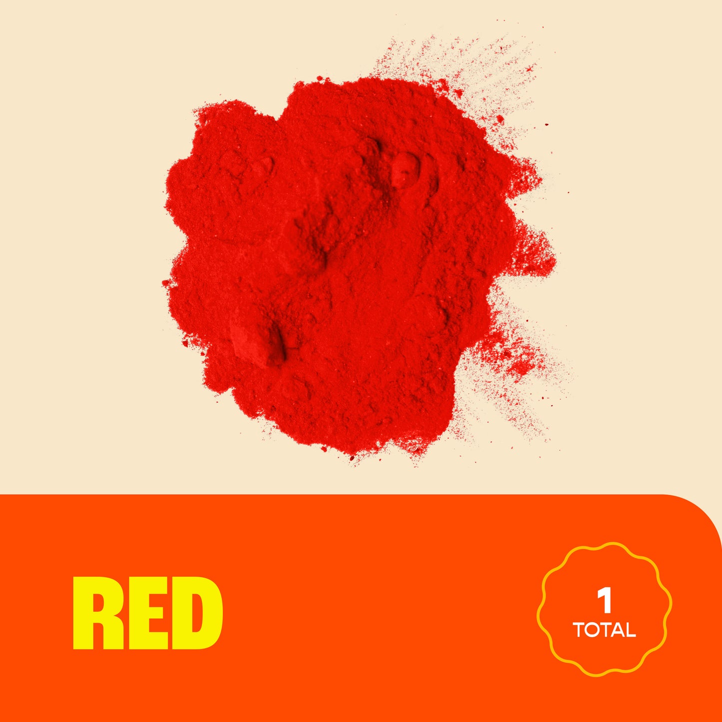 Chameleon Colors - Bulk Color Powder - Red Holi Colored Chalk - 25 Pounds