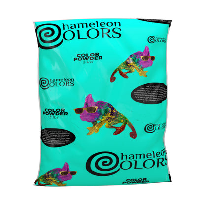 Chameleon Colors Color Powder, Aqua Color Powder, 5 Pounds