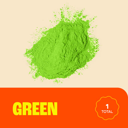 Chameleon Colors Color Powder, Green Color Powder, 5 Pounds