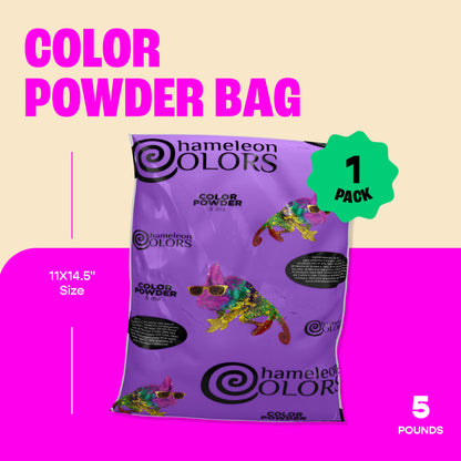 Chameleon Colors Color Powder, Purple Color Powder, 5 Pounds