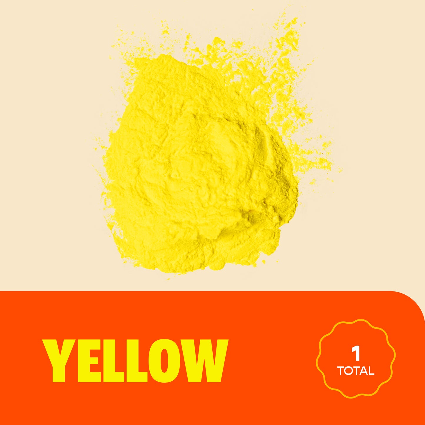 Chameleon Colors Color Powder, Yellow Color Powder, 5 Pounds
