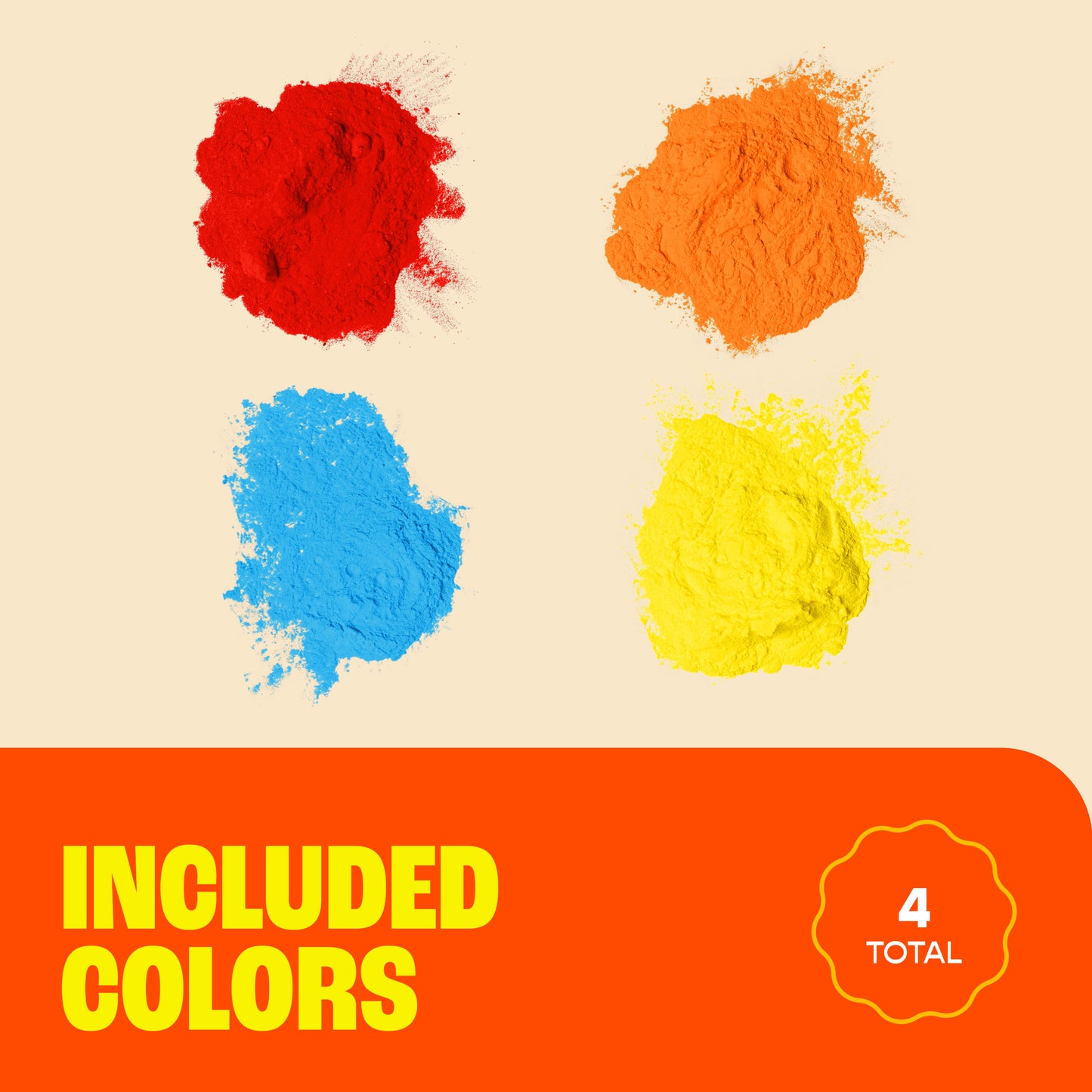 Chameleon Colors - Holi Color Powder Party Box - 36-Piece Color Party Kit