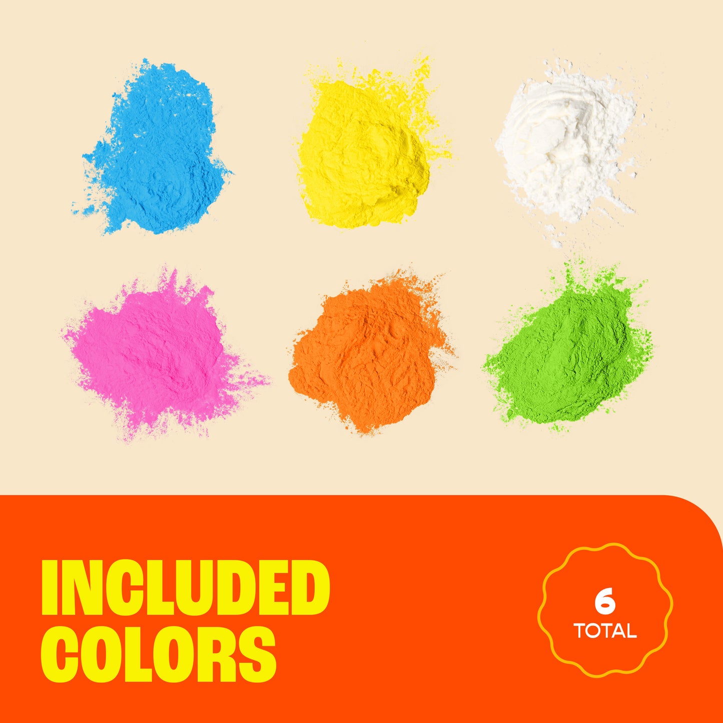 Chameleon Colors UV Color Powder - 12 Individual Packs with 6 Colors-UV Pigment Powder for School Events, Blacklight Dances, and Blacklight Photography-Glow Powder Pigment for Resin
