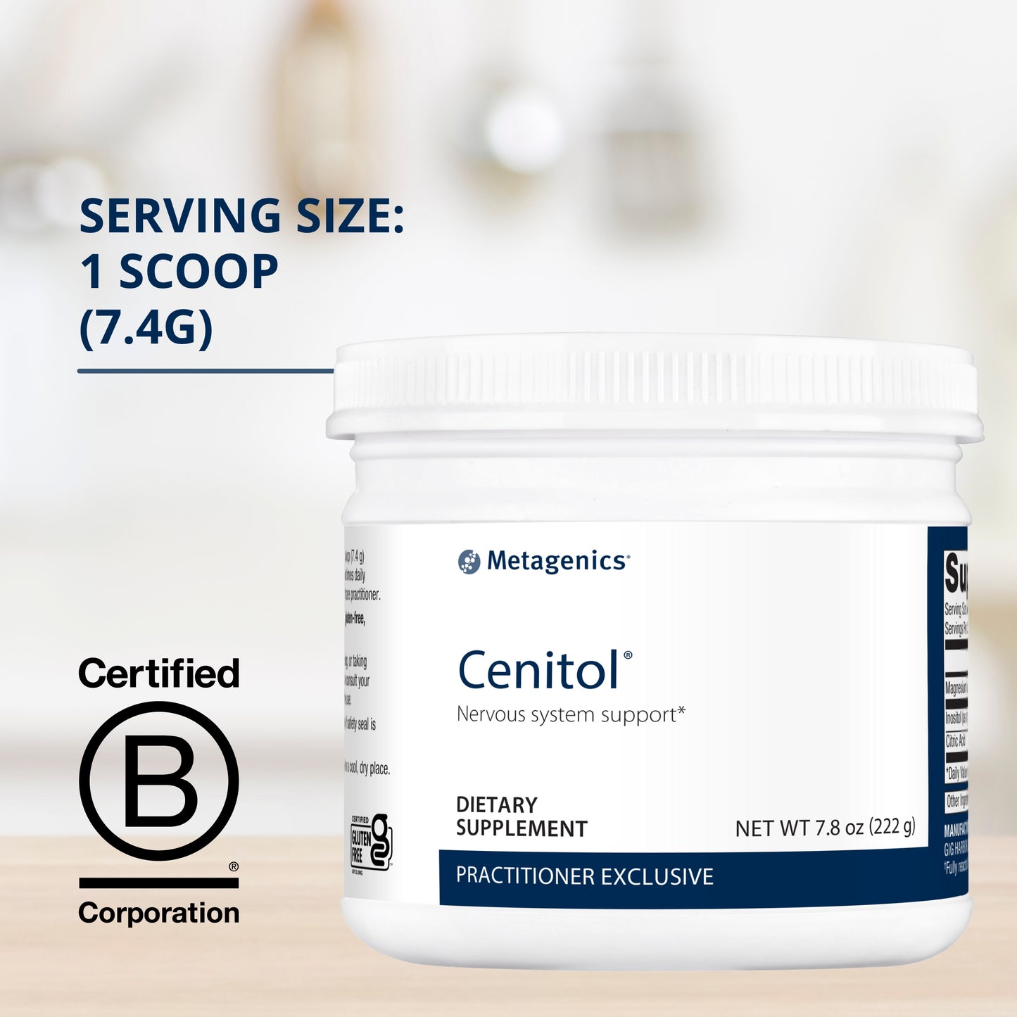Metagenics - Cenitol, 7.8 oz