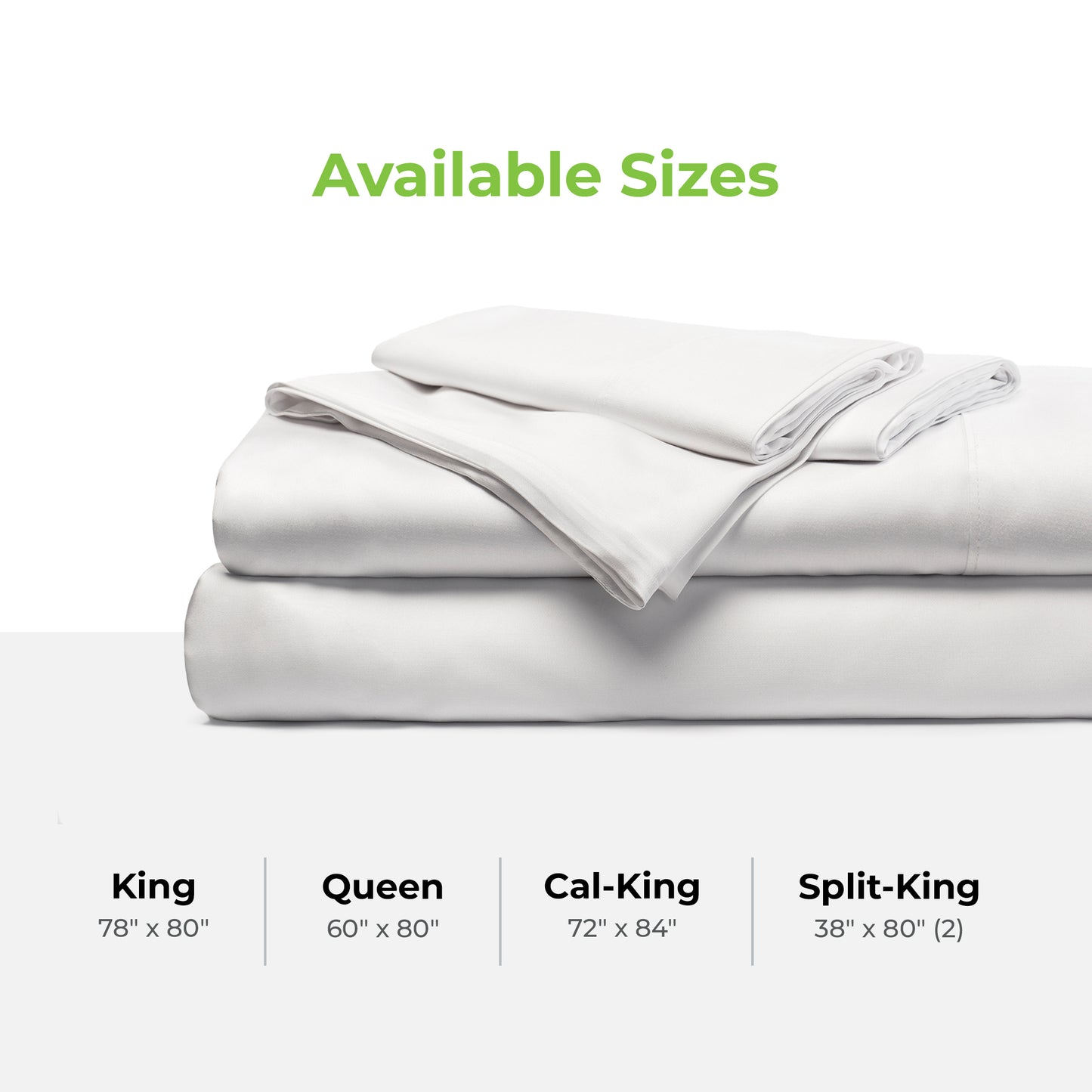 Cariloha Resort Bamboo 4-Piece Bed Sheet Set - Cooling, Odor-Resistant, Eco-Friendly, Hypoallergenic, Soft and Durable - Flat and Fitted Sheets and Two Pillowcases - Queen - White