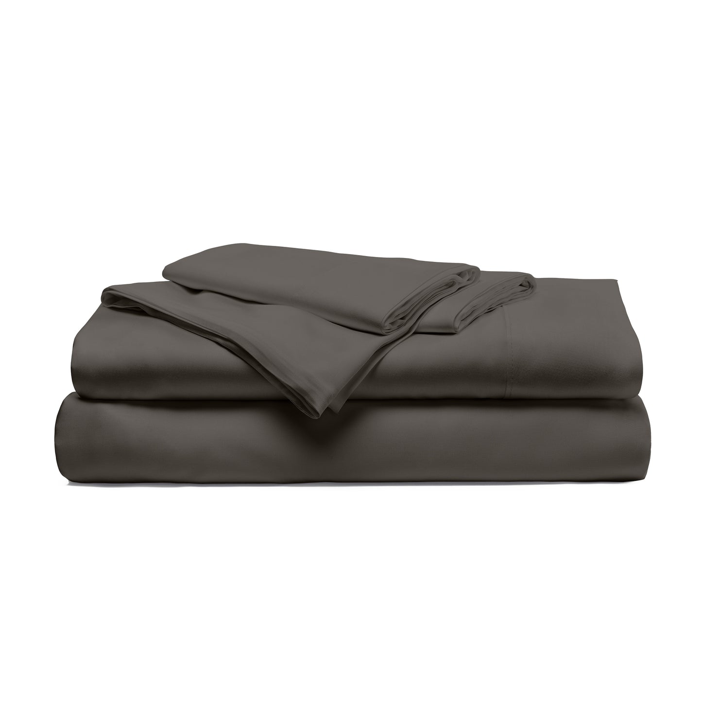 Cariloha Resort Bamboo 4-Piece Bed Sheet Set - Cooling, Odor-Resistant, Eco-Friendly, Hypoallergenic, Soft and Durable - Flat and Fitted Sheets and Two Pillowcases - California King - Onyx