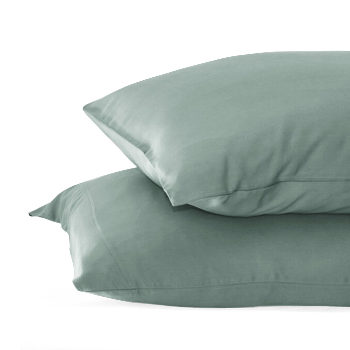 Cariloha Resort Bamboo Pillowcase Set - Breathable Fabric, Moisture-Wicking and Irresistibly Soft - Standard - Ocean Mist - Set of 2
