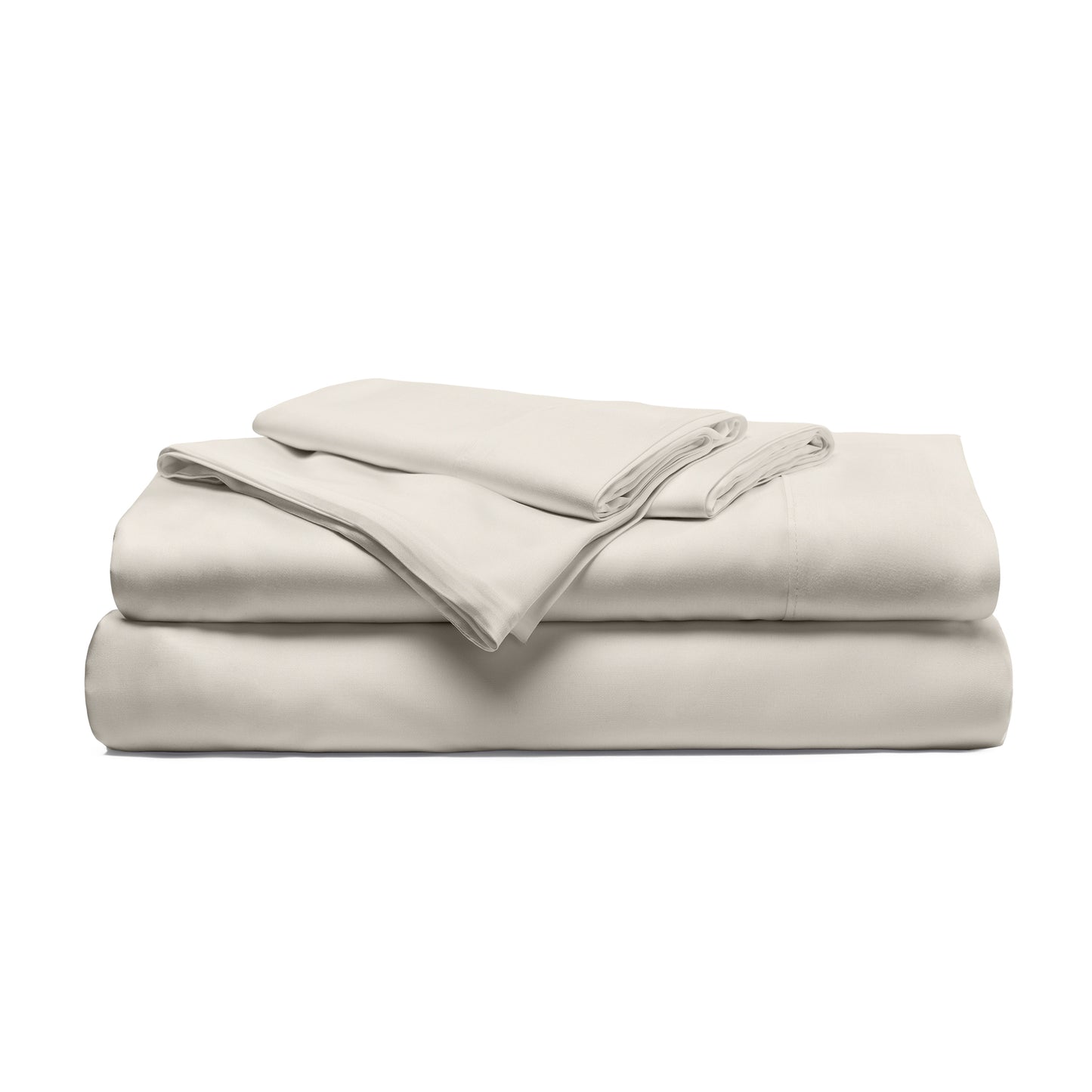 Cariloha Resort Bamboo 4-Piece Bed Sheet Set - Cooling, Odor-Resistant, Eco-Friendly, Hypoallergenic, Soft and Durable - Flat and Fitted Sheets and Two Pillowcases - Queen - Harbor Gray